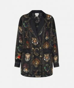 Camilla EBoutique (US) Clothing DOUBLE BREASTED SOFT JACKET JAGGIS JEWELS