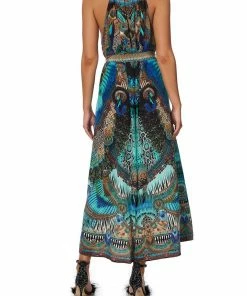 Camilla EBoutique (US) DRAWSTRING NECK JUMPSUIT TEMPLE TEMPTRESS Sale Clothing