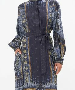 Camilla EBoutique (US) BLOUSON SLEEVE PLACKET DRESS FOREVER FAMILY