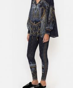 Camilla EBoutique (US) BLOUSON BLOUSE WITH NECK TIE FOREVER FAMILY New Arrivals