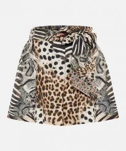 Camilla EBoutique (US) Clothing BELTED TUCK FRONT SHORT FOR THE LOVE OF LEO