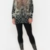 Camilla EBoutique (US) Clothing PRINTED SIDE SPLIT JUMPER ORDER OF DISORDER