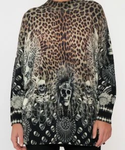 Camilla EBoutique (US) Clothing PRINTED SIDE SPLIT JUMPER ORDER OF DISORDER