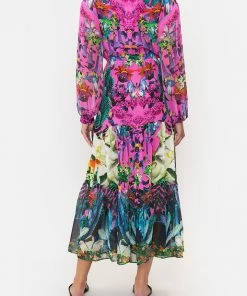 Camilla EBoutique (US) TIERED LONG SHIRT DRESS EXOTICA EROTICA Clothing