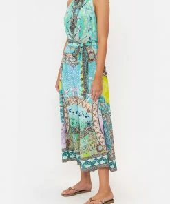 Camilla EBoutique (US) DRAWSTRING NECK JUMPSUIT TURN BACK TIME