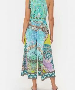 Camilla EBoutique (US) DRAWSTRING NECK JUMPSUIT TURN BACK TIME