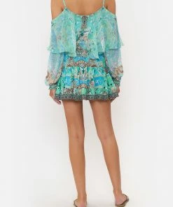 Camilla EBoutique (US) New Arrivals SHORT SHIRRED SKIRT TURN BACK TIME