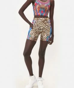 Camilla EBoutique (US) BANDED RACER BACK CROP KINGDOM CALL Sale Tops