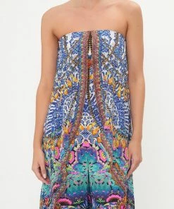 Camilla EBoutique (US) STRAPLESS OVERLAY JUMPSUIT LUCKY CHARMS Clothing