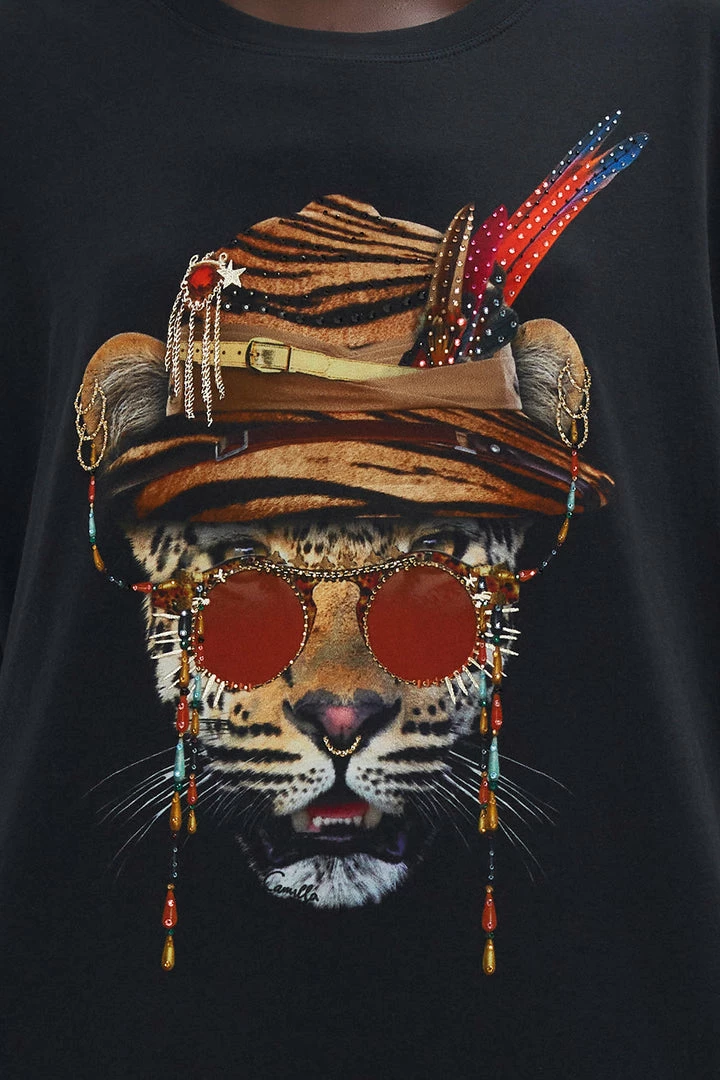 Camilla EBoutique (US) Clothing OVERSIZE BAND TEE NATURAL INSTINCT