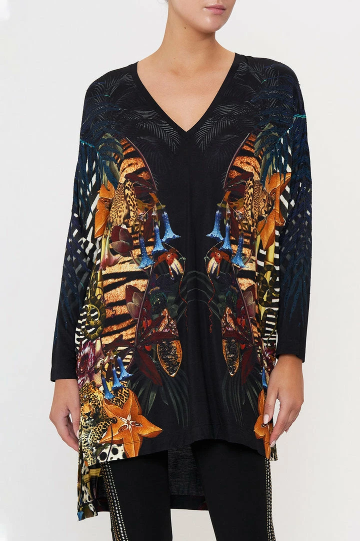 Camilla EBoutique (US) SIDE SPLIT TEE NATURAL INSTINCT