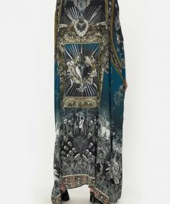 Camilla EBoutique (US) ROUND NECK KAFTAN ANIMAL ANARCHY