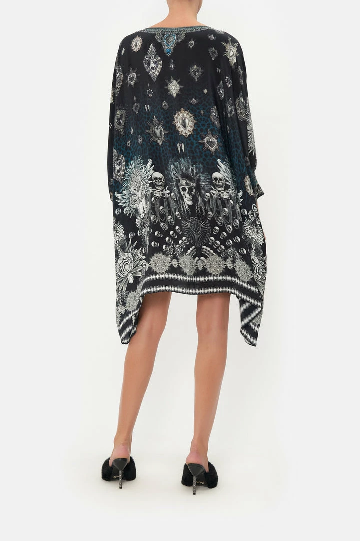 Camilla EBoutique (US) Clothing SHORT KAFTAN WITH CUFF ANIMAL ANARCHY