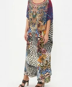 Camilla EBoutique (US) ROUND NECK KAFTAN NATURAL INSTINCT