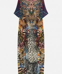 Camilla EBoutique (US) ROUND NECK KAFTAN NATURAL INSTINCT