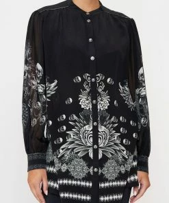 Camilla EBoutique (US) BLOUSON SLEEVE BLOUSE WITH YOKE ORDER OF DISORDER
