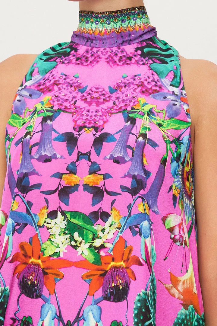 Camilla EBoutique (US) BACK NECK TIE SHORT DRESS EXOTICA EROTICA