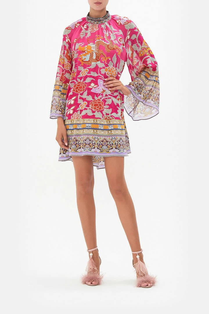 Camilla EBoutique (US) FLARED MINI DRESS TASTE OF TWILIGHT Clothing