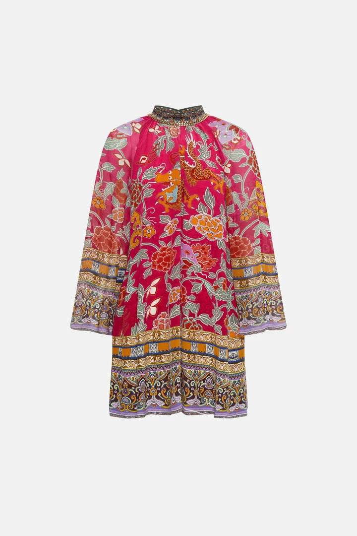 Camilla EBoutique (US) FLARED MINI DRESS TASTE OF TWILIGHT Clothing