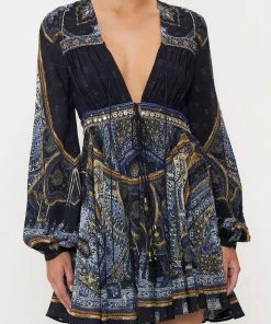 Camilla EBoutique (US) SHORT PEASANT DRESS FOREVER FAMILY