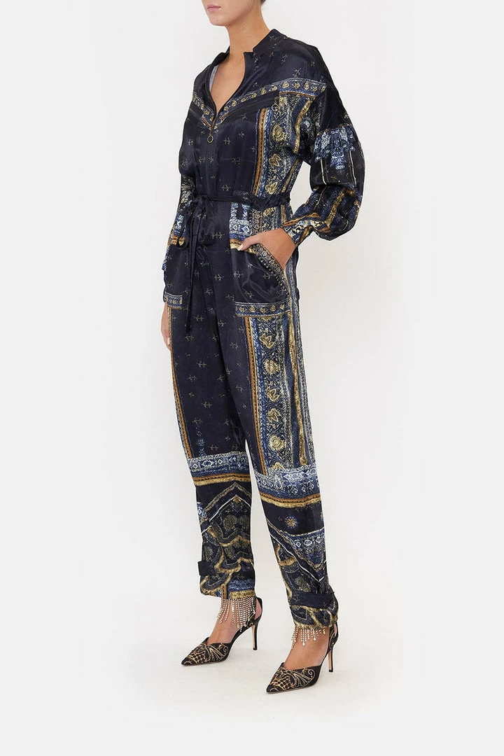 Camilla EBoutique (US) New Arrivals DRAWSTRING ZIP JUMPSUIT FOREVER FAMILY