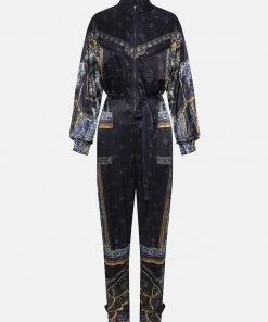 Camilla EBoutique (US) New Arrivals DRAWSTRING ZIP JUMPSUIT FOREVER FAMILY