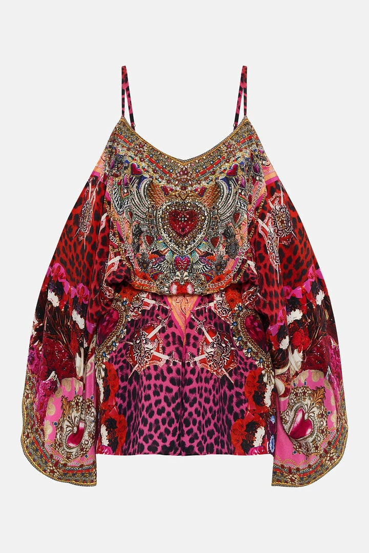 Camilla EBoutique (US) DROP SHOULDER PLAYSUIT ARTESANIA MANIA Clothing