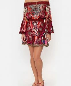 Camilla EBoutique (US) OFF SHOULDER SHORT DRESS ARTESANIA MANIA