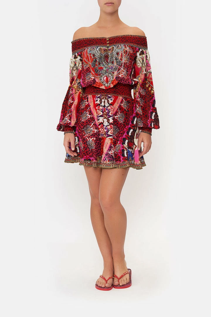 Camilla EBoutique (US) OFF SHOULDER SHORT DRESS ARTESANIA MANIA