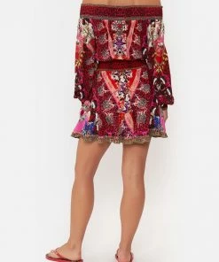 Camilla EBoutique (US) OFF SHOULDER SHORT DRESS ARTESANIA MANIA