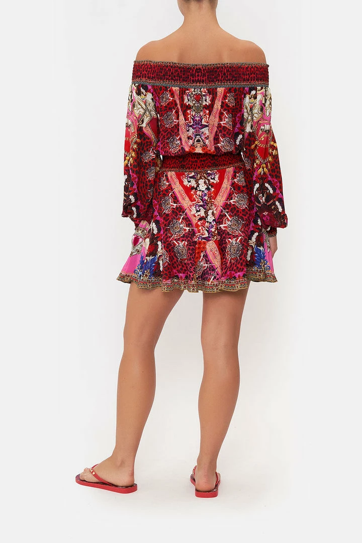 Camilla EBoutique (US) OFF SHOULDER SHORT DRESS ARTESANIA MANIA