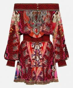 Camilla EBoutique (US) OFF SHOULDER SHORT DRESS ARTESANIA MANIA