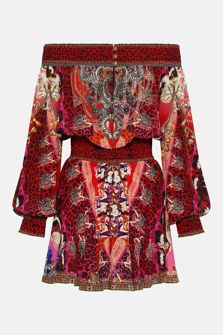 Camilla EBoutique (US) OFF SHOULDER SHORT DRESS ARTESANIA MANIA