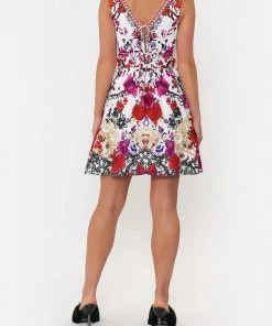 Camilla EBoutique (US) Clothing PANELLED SHORT DRESS REIGN OF ROSES