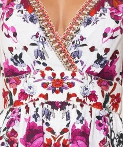 Camilla EBoutique (US) Clothing PANELLED SHORT DRESS REIGN OF ROSES