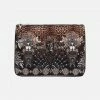 Camilla EBoutique (US) SMALL CANVAS CLUTCH ORDER OF DISORDER
