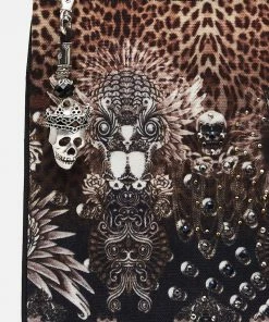 Camilla EBoutique (US) SMALL CANVAS CLUTCH ORDER OF DISORDER