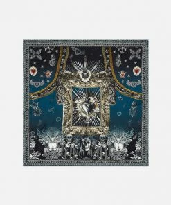 Camilla EBoutique (US) LARGE SQUARE SCARF ANIMAL ANARCHY Accessories