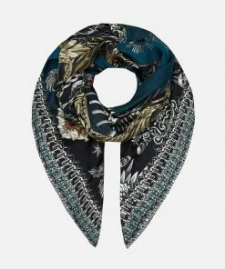 Camilla EBoutique (US) LARGE SQUARE SCARF ANIMAL ANARCHY Accessories