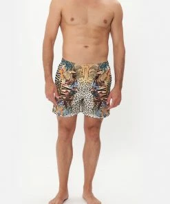 Camilla EBoutique (US) ELASTIC WAIST BOARDSHORT NATURAL INSTINCT