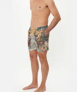 Camilla EBoutique (US) ELASTIC WAIST BOARDSHORT NATURAL INSTINCT