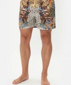 Camilla EBoutique (US) ELASTIC WAIST BOARDSHORT NATURAL INSTINCT