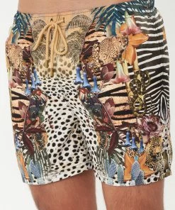 Camilla EBoutique (US) ELASTIC WAIST BOARDSHORT NATURAL INSTINCT