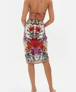 Camilla EBoutique (US) Swimwear SHORT TASSEL SARONG REIGN OF ROSES