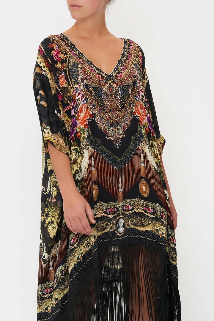 Camilla EBoutique (US) RECTANGULAR V NECK KAFTAN DANCE WITH DUENDE Clothing
