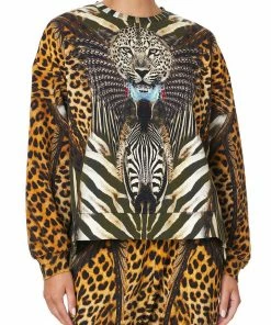 Camilla EBoutique (US) SHORT RELAXED SWEATER NINE LIVES