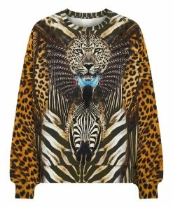 Camilla EBoutique (US) SHORT RELAXED SWEATER NINE LIVES