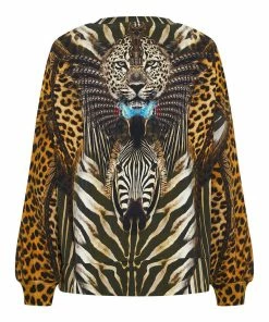 Camilla EBoutique (US) SHORT RELAXED SWEATER NINE LIVES