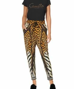 Camilla EBoutique (US) RIB WAIST RELAXED PANT NINE LIVES Sale Clothing