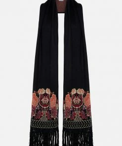 Camilla EBoutique (US) JACQUARD SCARF WITH FRINGING DANCE WITH DUENDE Accessories